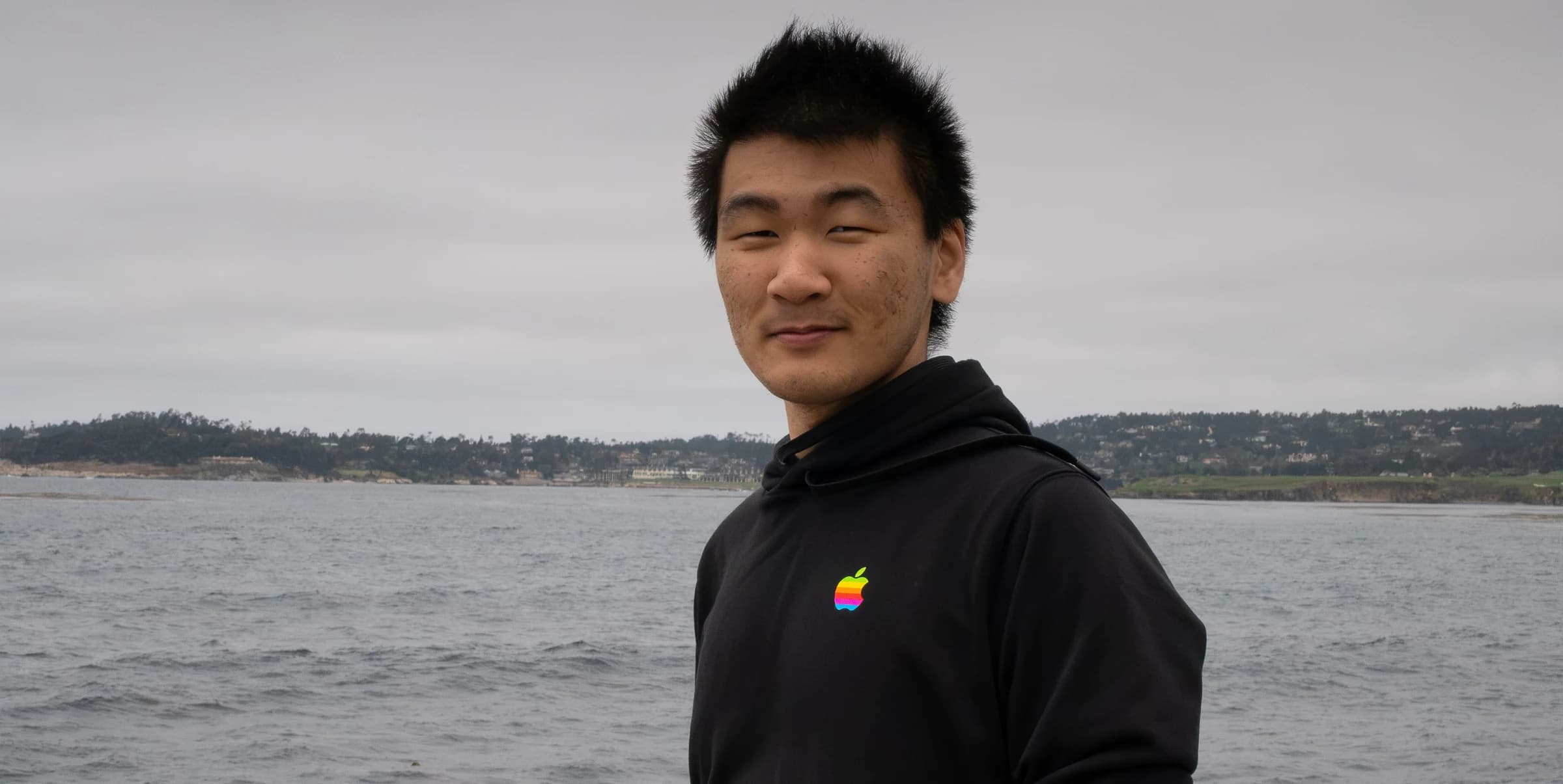 Arthur Wei by the coast